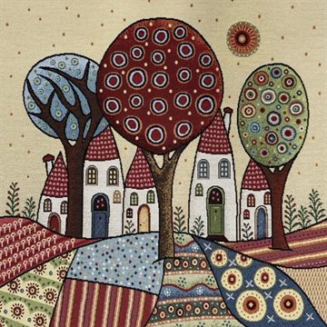 Imagination town gobelin