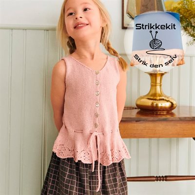 Strikkekit - Adeline Top Junior
