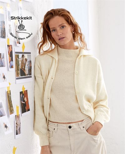 Strikkekit - Cardigan GERDA II Mo11MC
