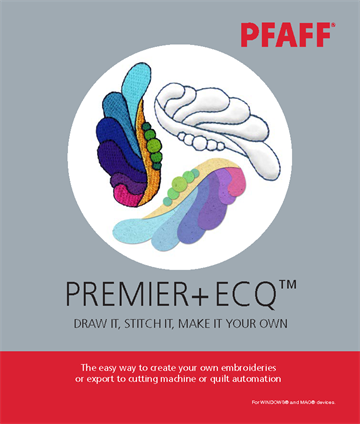 PFAFF® Premier+ ECQ™ software
