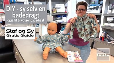 DIY - sy selv en badedragt - en gratis guide fra Stof og Sy