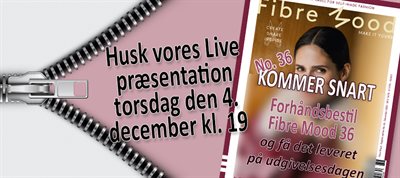 Facebook live med nyheder, Fibre Mood 36 og julegave ideer
