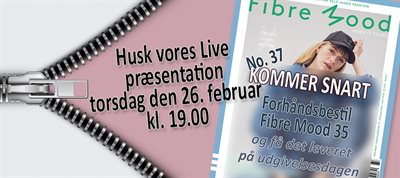 Facebook live med nyheder og Fibre Mood 37 