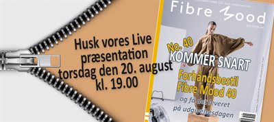 Facebook live med nyheder og Fibre Mood 40