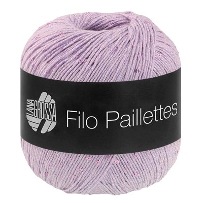 Bomulds pailetter garn