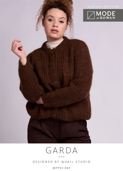 Strikkekit - Garda Cardigan - Mode at Rowan
