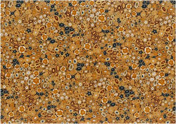 Gustav Klimt golden stones