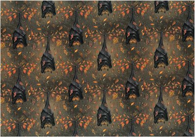 Haunted Autumn Bats