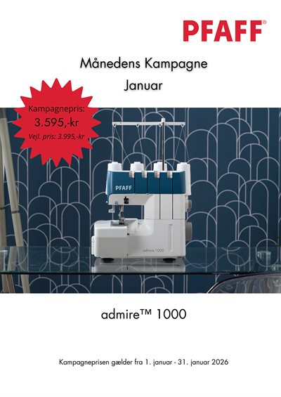 Pfaff admire 1000