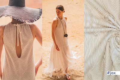 Jax Offwhite Knit Crochet Fryns FM