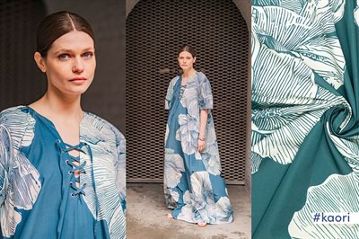 Kaori Big Flower Trench FM