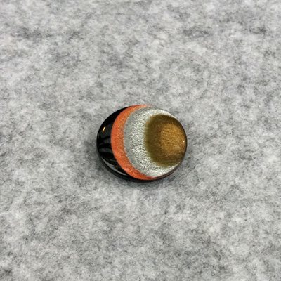 Rainbow Shine Knap 22 mm