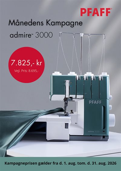 Pfaff admire 3000 overlock