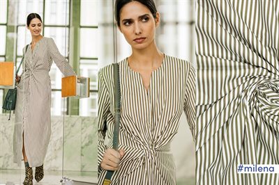 stribet stof, stof med striber