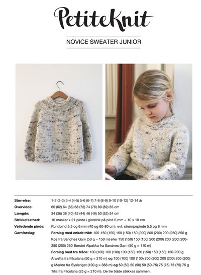 Novice Sweater Junior