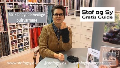Strik begyndervenlige pulsvarmere - en Stof og Sy guide