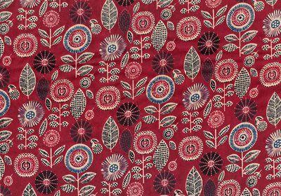 Quetta block print cot