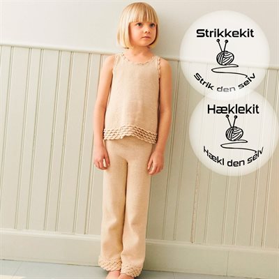 Strikkekit - Roselyn Top Junior