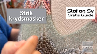 Sådan laver du en krydsmaske - en gratis Stof og Sy guide