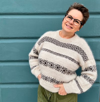 Strikkekit - Terracotta Sweater - Vores farvevalg