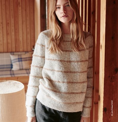 Strikkekit - Sweater i Pelo - N.K. 06