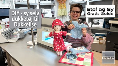 DIY sy tøj til dukkelise - en gratis Stof og Sy guide