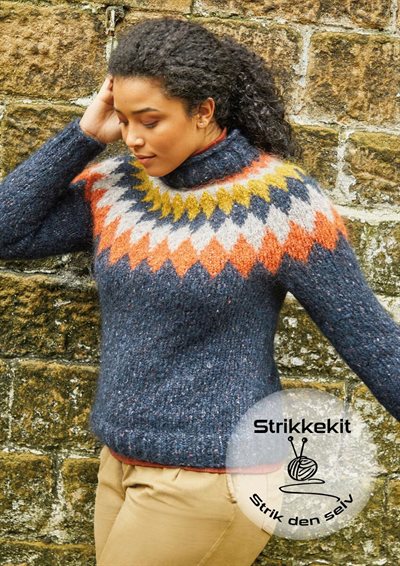 XL Strikkekit - Whisk - Tweed Haze