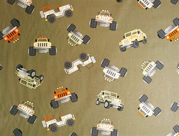 Adventure jeeps army green