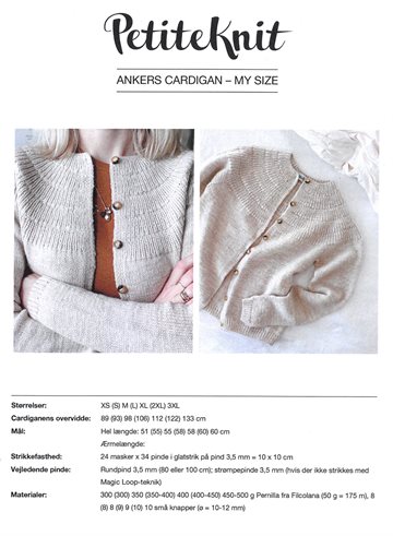 Ankers Cardigan - My Size