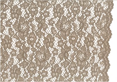 Beige 2 sided lace