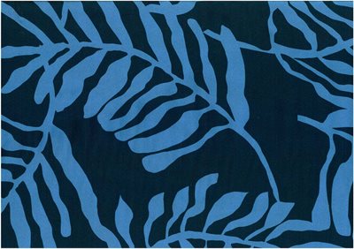 Big Blue Leaf