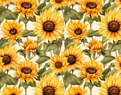 Big Sunflower Knit