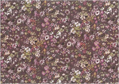 stof med blomster, bomuldsstof