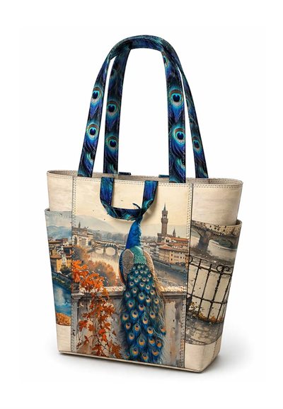 Taske panel Peacock