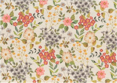 Canvas Nature Flower Garden