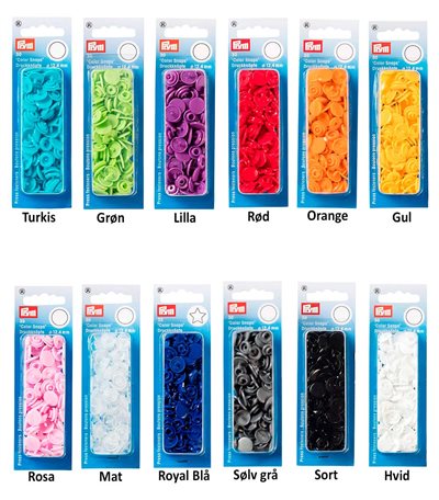 Prym plastik trykknapper