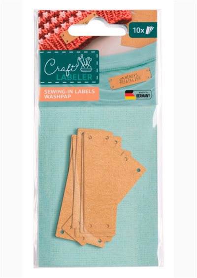 Craft Labeler Løse Labels Washpap labels 10 stk