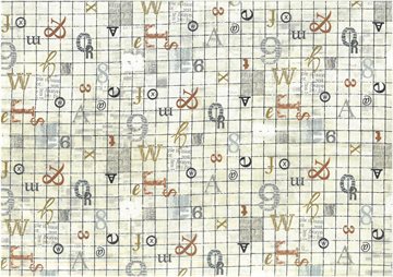 kryds ord, bomuldsstof