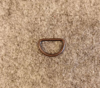 D ring Bronze 15mm
