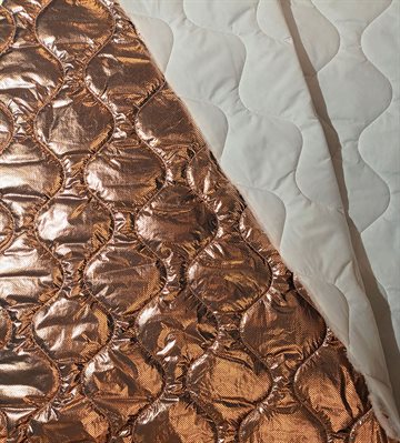 Deluxe disco copper quilt