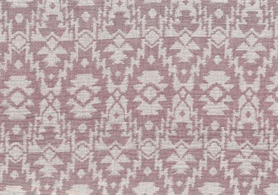 Double gauze aztec aubergine