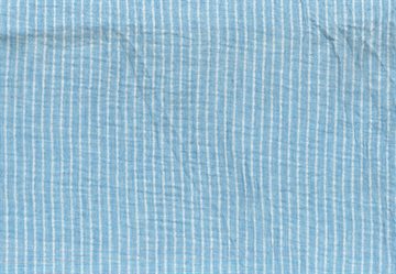 Double gauze stripes light blue 