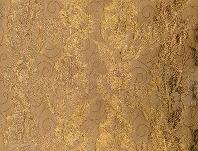 Floral Brocade Seasame Gold
