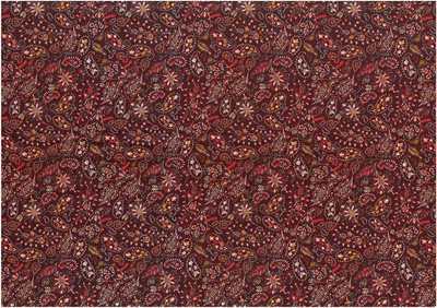 Flower Paisley Wine