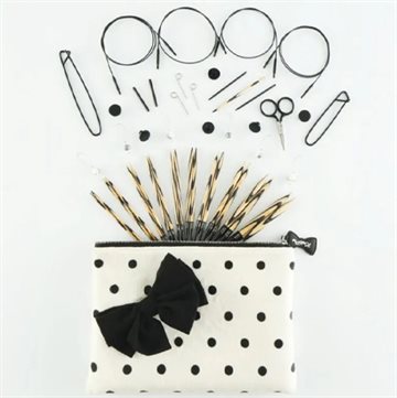 KnitPro Chérie Udskiftelige Rundpindesæt 3-8 mm 10 størrelser