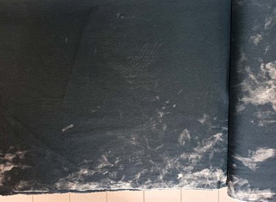 Handyed black jeans