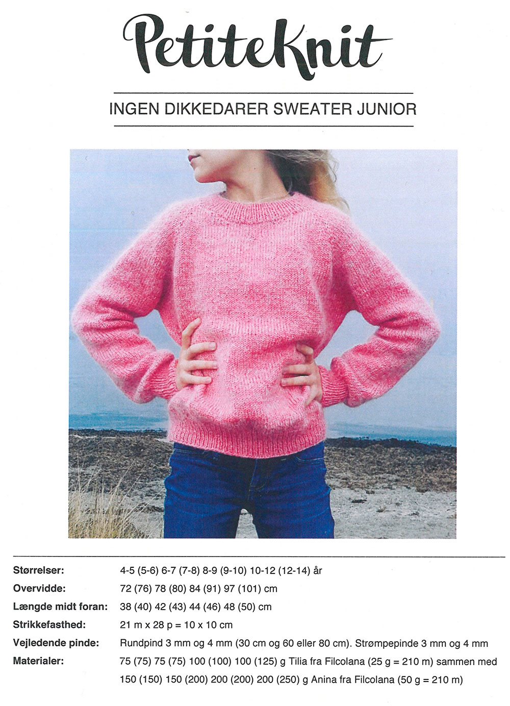 Dikkedarer sweater junior
