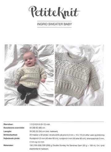 Ingrid sweater baby