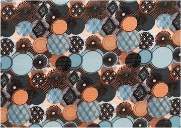 Joyful circles blue