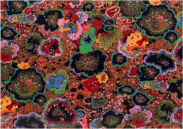 Kaffe Fassett Lichen brown